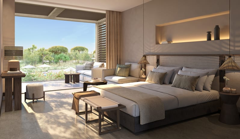 Superior Double Room Balcony Pool View